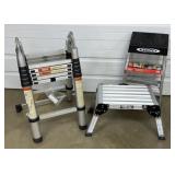 Aluminum Ladders and Work Platform