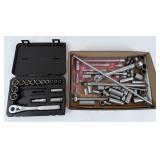 Group of Craftsman 1/2' Drive Ratchets, Sockets