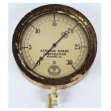 Kewanee Boiler Corporation Brass Gauge