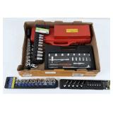 Miscellaneous Group of Socket Sets, Impact, Etc.