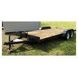 18' X 7' Loudo Trailers Equipment/Car Trailer