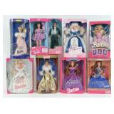 (9) Barbies, Ball, Ken, Etc.