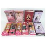 (10) Christmas/Holiday Barbies