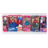(5) Barbies, Style & Presidential
