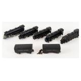 (5) Lionel Steam Locomotives, O and O27 Gauge