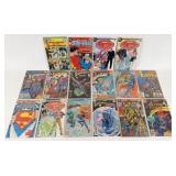 (16) 1970's/1980's Superman Comic Books