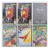 (6) 1990's Superman Comics, Incl. Doomsday Cameo