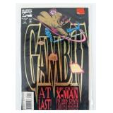 (1993) Gambit #1 w/ Embossed Gold Foil Logo