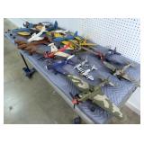 Large Group of US Military Aircraft Models/Toys