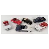 (6) Welly Diecast Model Cars & Pickup Truck