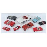 (9) Corvette Model Cars