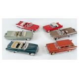 (6) Diecast 1:18 Scale Model Cars