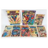 (7) 1970's DC Comic Books Batman, Superman, Etc.