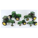 (5) Ertl John Deere Tractors