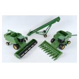 John Deere Hay Elevator & (2) Ertl Combines