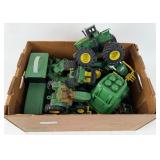 Large Group of Plastic John Deere Toys