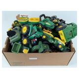 Large Group of Plastic John Deere Toddler Toys