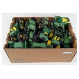 Large Group of Plastic John Deere Toys
