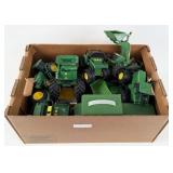 Large Group of Plastic John Deere Toys