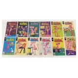 (12) Whitman Gold Key Pink Panther Comics