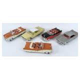 (5) Ertl Diecast Model Cars