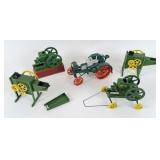John Deere Die Cast Tractor, Shellers, & Engines
