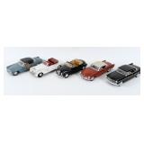 (5) Maisto Diecast 1/18 Scale Model Cars