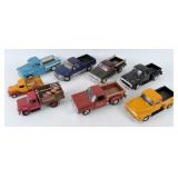(8) Ertl Diecast Model Pickup Trucks
