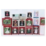 (15) Hallmark Christmas Barbie Ornaments