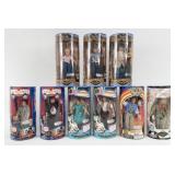 (9) Exclusive Premiere Limited Edition Dolls
