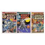 Marvel Comics Night Rider #1, #4 & Ghost Rider #8
