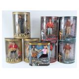 Group of Elvis & James Dean, Barbie, Etc.