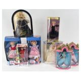 (8) Assorted Dolls, Shirley Temple, Princess Diana