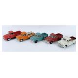 (5) Ertl Diecast Model Pickup Trucks