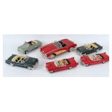 (6) Solido Diecast Model Cars