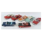 (7) Ertl Diecast 1/18 Scale Model Cars