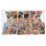 (24) Charlton Military Comics, Fightin', Etc.