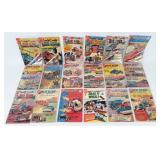 (18) 1960's Charlton Hot Rods Comic Books