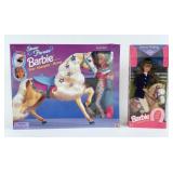 (2) Horse Riding Barbies