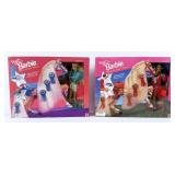 (2) Western Stampin' Barbie w/ Western Star Horse