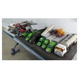 Large Group of Semi-Trucks & Trailers