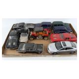 (11) Plastic Toy Model Cars