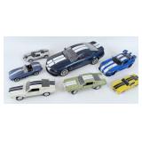 (7) Muscle Cars, Diecast/Plastic Model & Toys