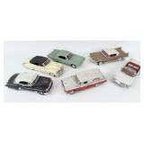(6) Diecast 1:18 Scale Model Cars