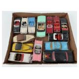 Group of Small Scale Diecast & Plastic Model Cars
