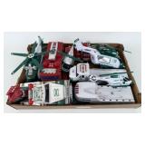 Group of Hess Gasoline Toys, Helicopters, Etc.