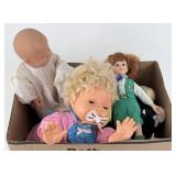 Group of Dolls & Stuffed Animals