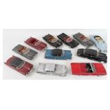 (11) Diecast 1:18 Scale Model Cars
