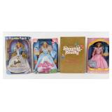 (4) Sleeping Beauty Barbies