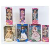(7) Easter & Story Barbies
